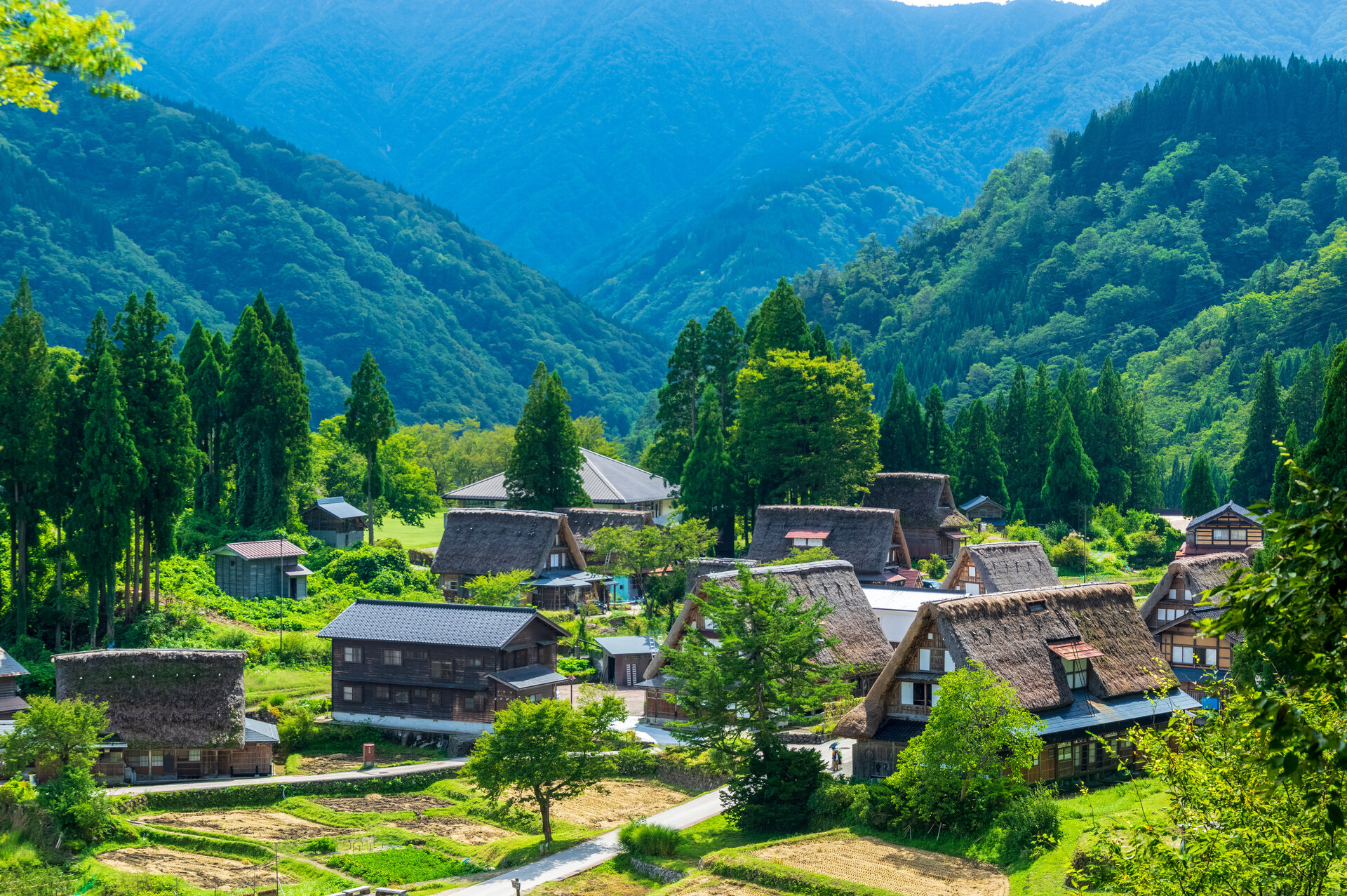 Häuser in Japan