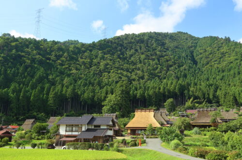 Japanische Landhäuser