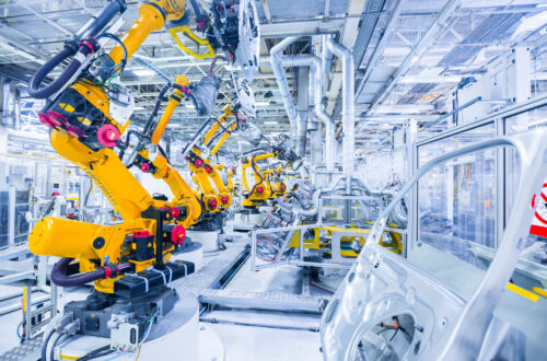 Roboter im Maschinenbau