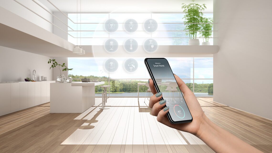Moderne Küche mit Smart-Home-Steuerung | SMA Hybrid Wechselrichter
